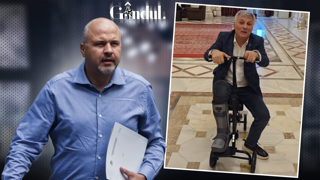 Un PSD-ist și un USR-ist s-au încăierat azi de la o trotinetă. Senatorul Zamfir a venit cu o trotinetă medicinală în Parlament. De aici până la ironii din partea USR nu a mai fost decât un pas