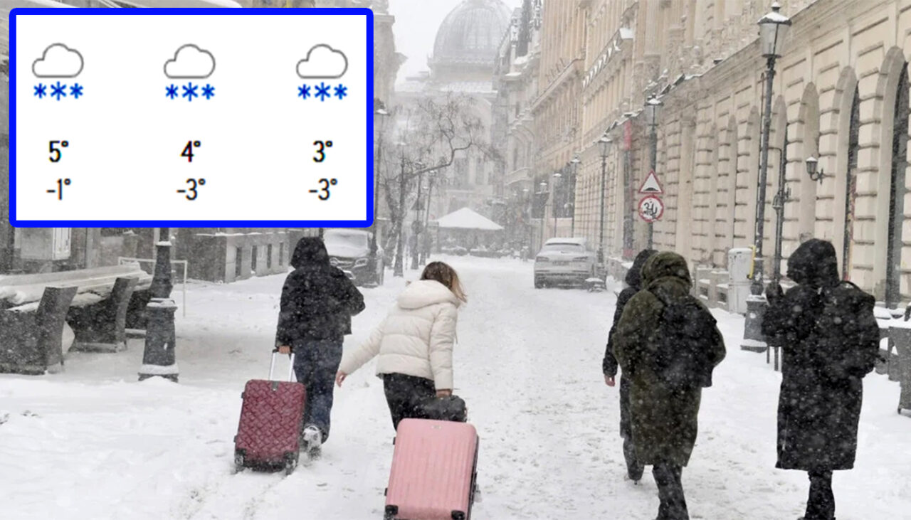 Vortex polar | Meteorologii Accuweather anunță ninsori viscolite în aproape toată România