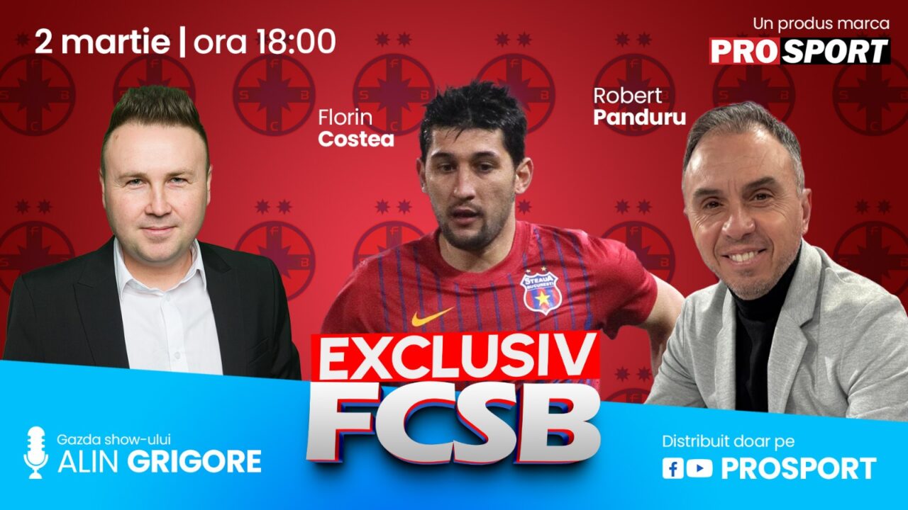 EXCLUSIV FCSB, azi de la 18:00. Cine e vinovat pentru rușinea istorică de a participa în play-out? Comentăm cu Florin Costea și Robert Panduru