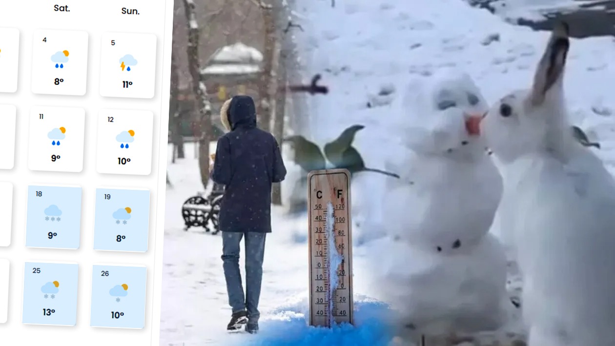 Ninge până pe 26 aprilie! Meteorologii EaseWeather au modificat prognoza: orașele din România în care iarna se încăpățânează să plece