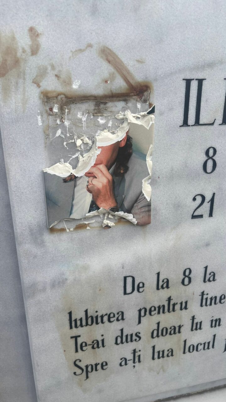 Mormântul lui Ilie Balaci a fost vandalizat. Poliția a întocmai un dosar penal