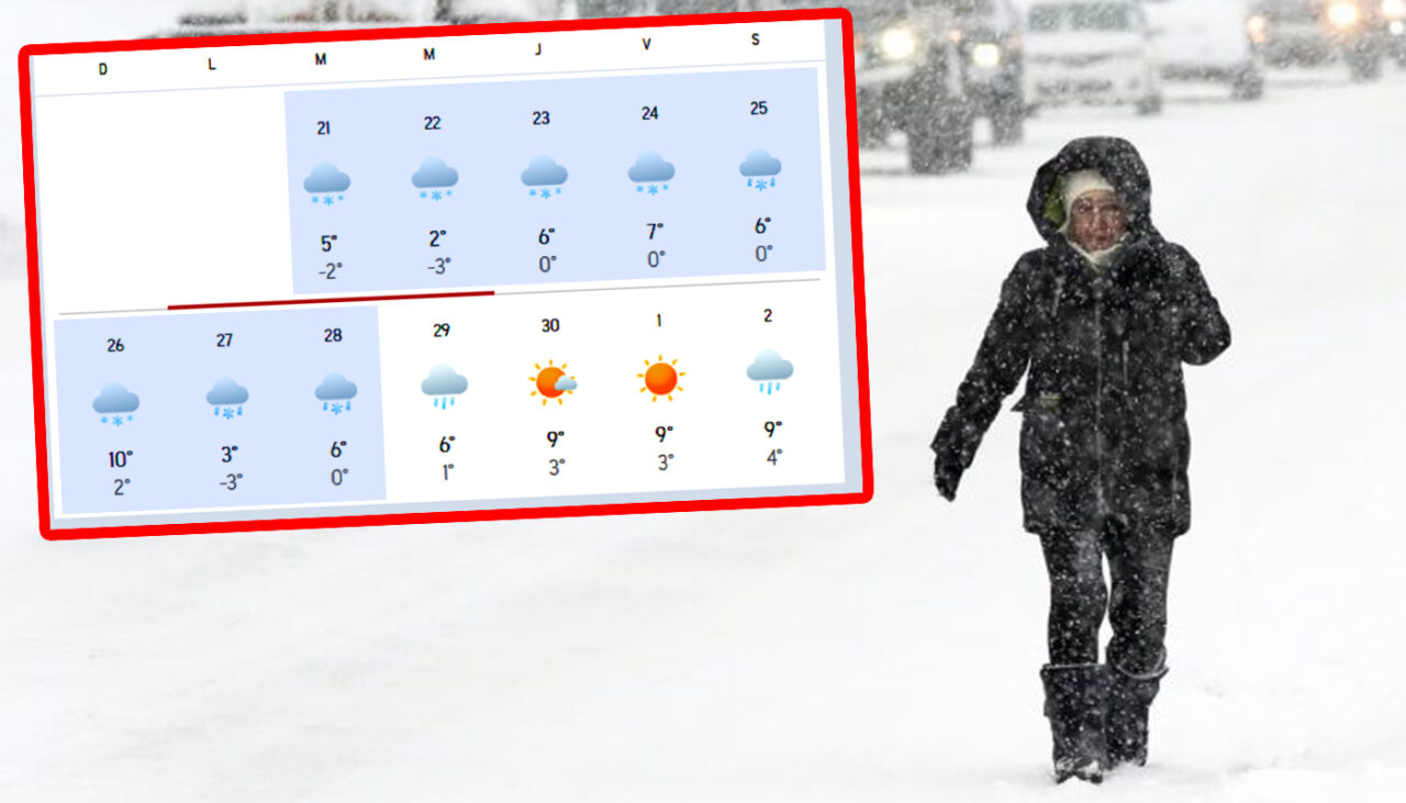 Meteorologii Accuweather anunță 8 zile consecutive de ninsori în România. Care sunt orașele afectate