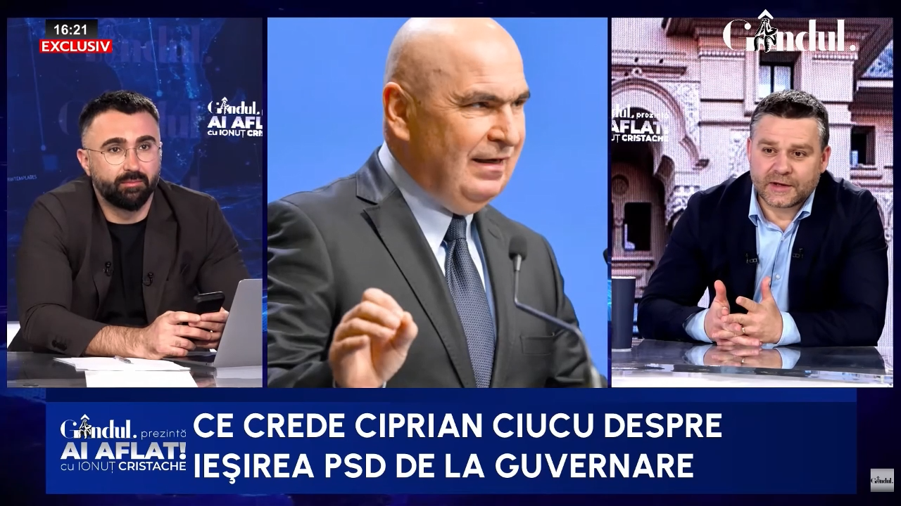 Ciucu: PSD-iștii sunt debusolați / Îl atacă aiurea pe Bolojan / Nu au răbdare să vină rotativa / PSD e decuplat de la realitate
