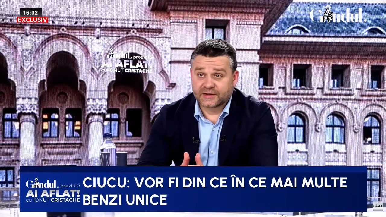 Ciucu anunță că se desființează încă o bandă de circulație de pe Calea Victoriei și reducerea vitezei legale. De când