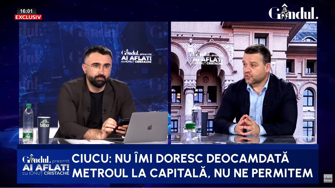 Ciucu: Salariul de primar e o glumă proastă raportat la responsabilități. Ce salariu are Primarul General