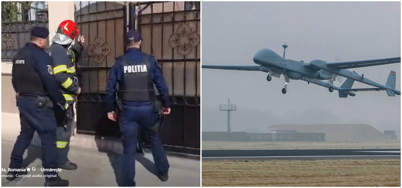 Autoritățile au dispus evacuarea locuitorilor din zona unde a căzut o dronă rusească/MApN: „Ar putea conține încărcătură explozivă”