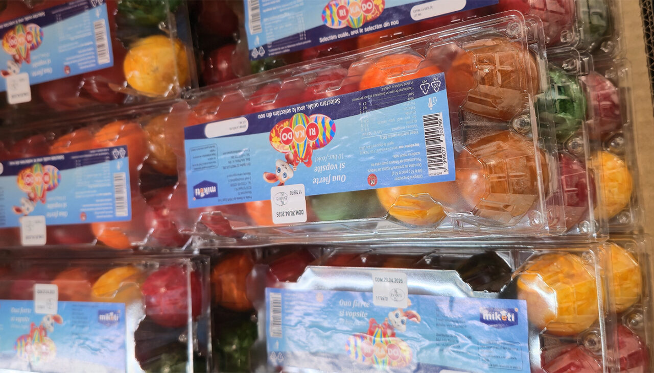 Nu ai avut timp? Cât costă un cofraj cu 10 ouă fierte și vopsite, în magazinele Kaufland din România?