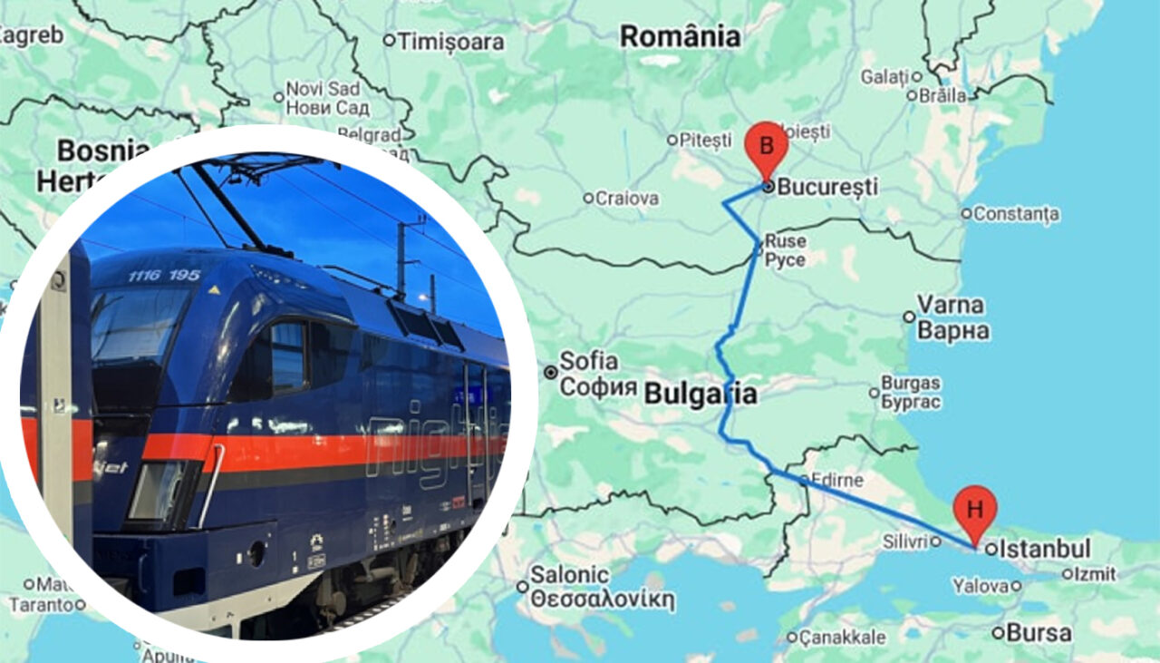 Cât costă un bilet cu trenul de la București la Istanbul, în 2026. Câte ore durează călătoria