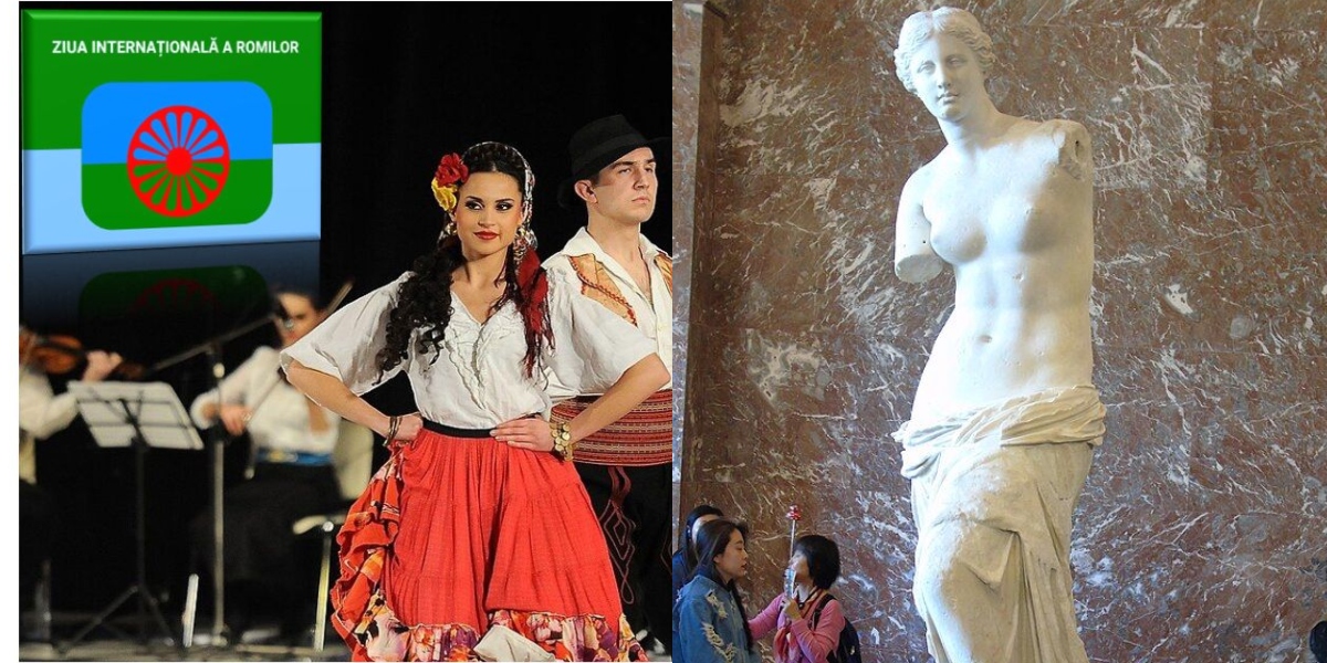 8 Aprilie, calendarul zilei: Ziua Internațională a Romilor. Este descoperită celebra statuie Venus din Milo
