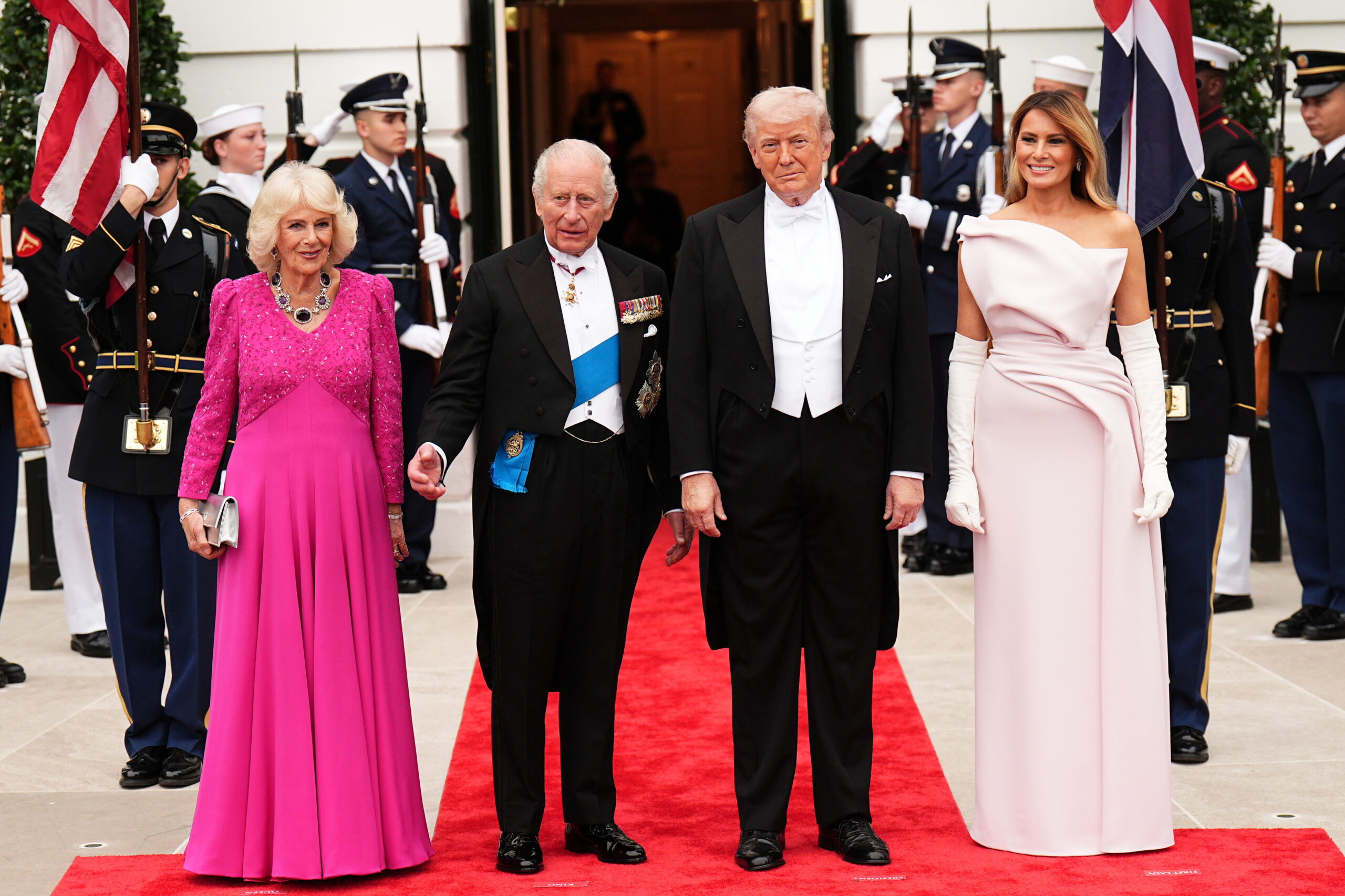 Dineu la Casa Albă în onoarea Regelui Charles. Cum a arătat cea mai elegantă seară, din ultimii 20 de ani, de la reședința președintelui Trump