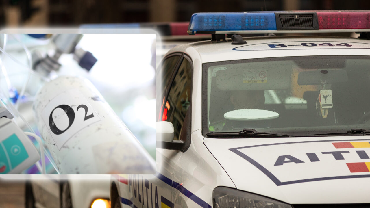 A fost reținut bărbatul care a furat o piesă de la rezervorul de oxigen al Spitalului Pantelimon din București