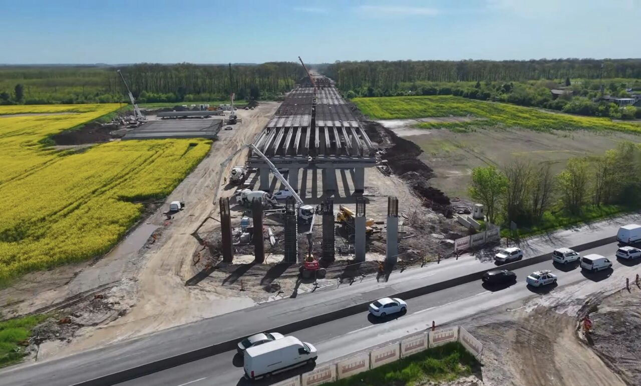 Control pe A0 Nord, secțiunea Dragomirești – Corbeanca. Când s-ar putea deschide această secțiune importantă din Autostrada Bucureștiului