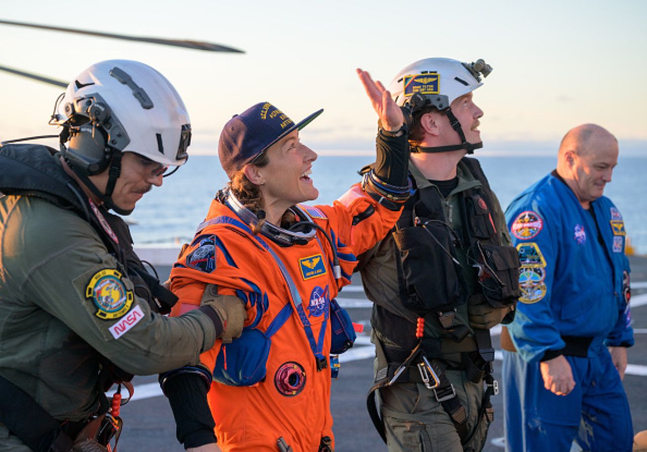 Primele imagini cu astronauții misiunii Artemis II după 10 zile în spațiu