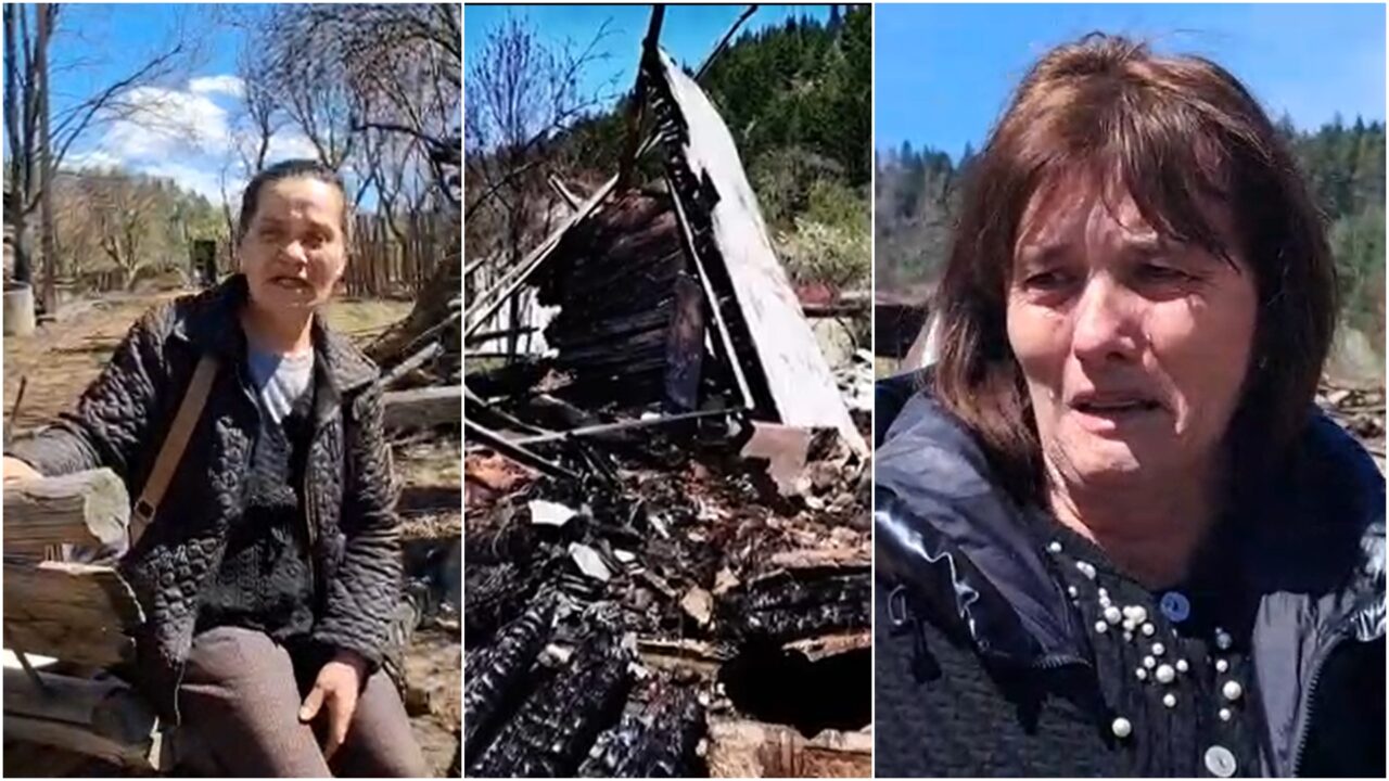 Imaginile disperării. Ce a mai rămas după incendiul devastator de la Soveja care a mistuit peste 30 de case și lăsat sute de oameni pe drumuri
