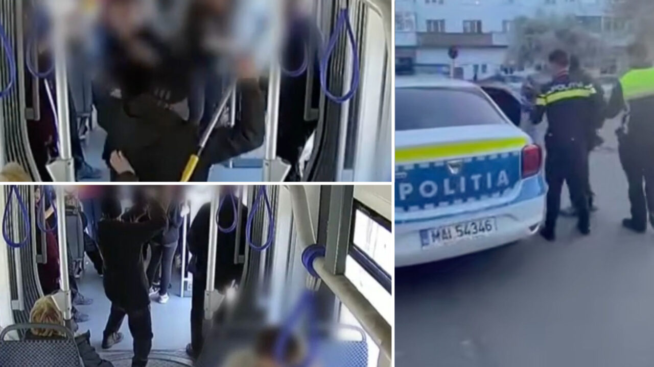 Incident violent într-un tramvai din Craiova: o fată de 15 ani, atacată cu un trafalet de un necunoscut