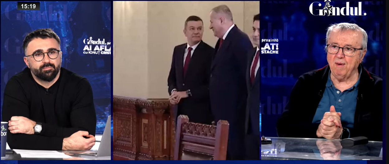 Ion Cristoiu comentează moțiunea depusă de PSD și AUR împotriva lui Bolojan: „Nu mă așteptam. Un moment istoric”