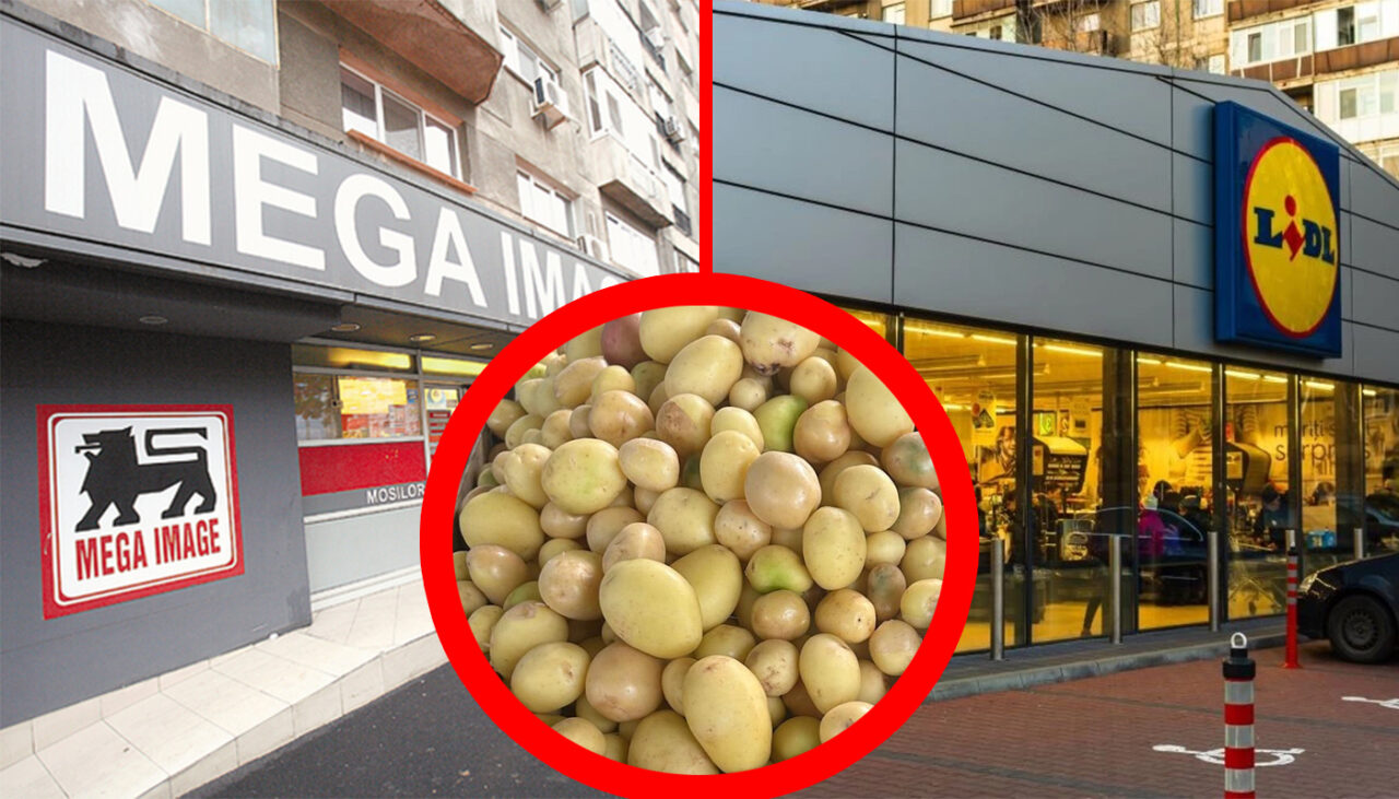 Cartofii noi, la mare căutare! Cu cât se vinde 1 kg în magazinele LIDL și Mega Image din România