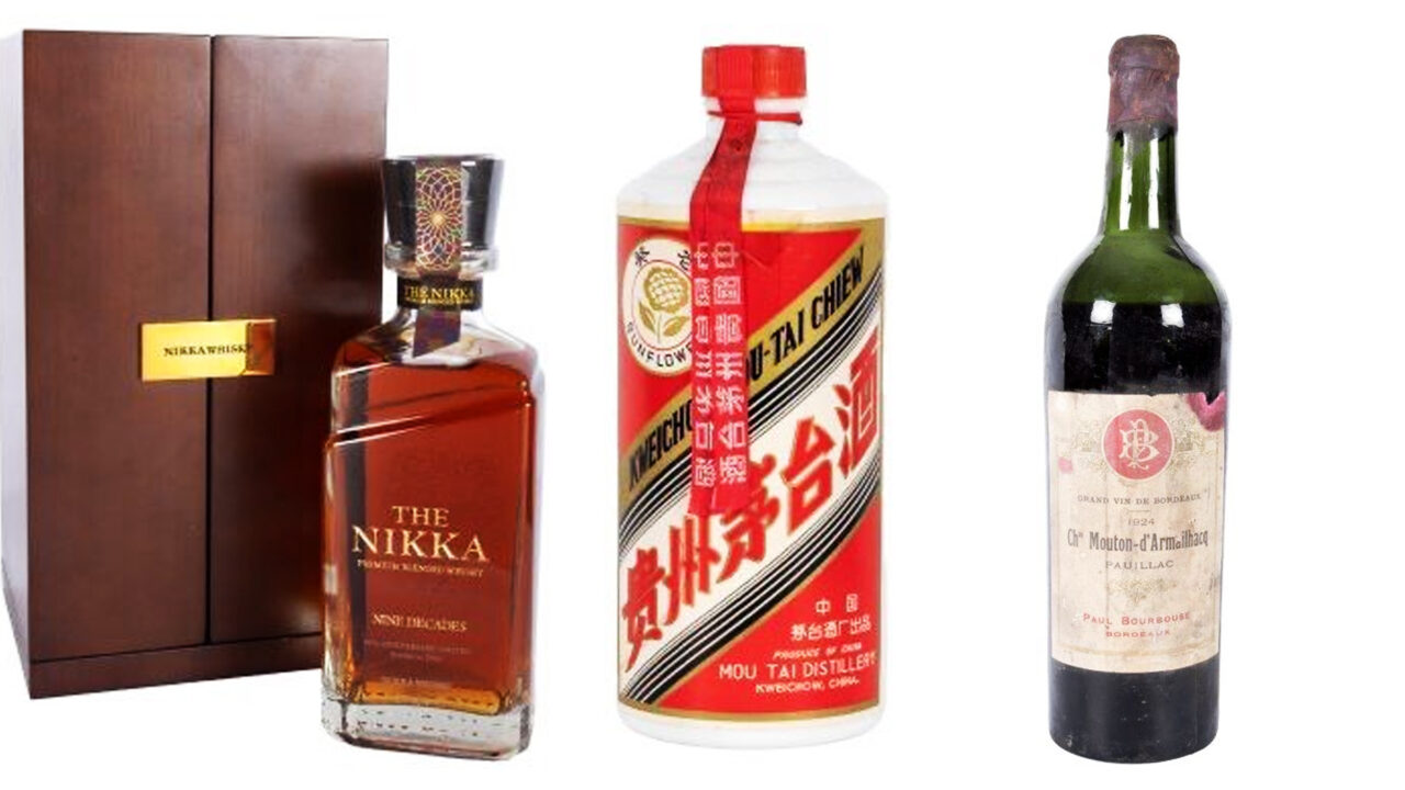 Vinuri vechi de 100 de ani, servite la mesele regale, scoase la licitație de Artmark