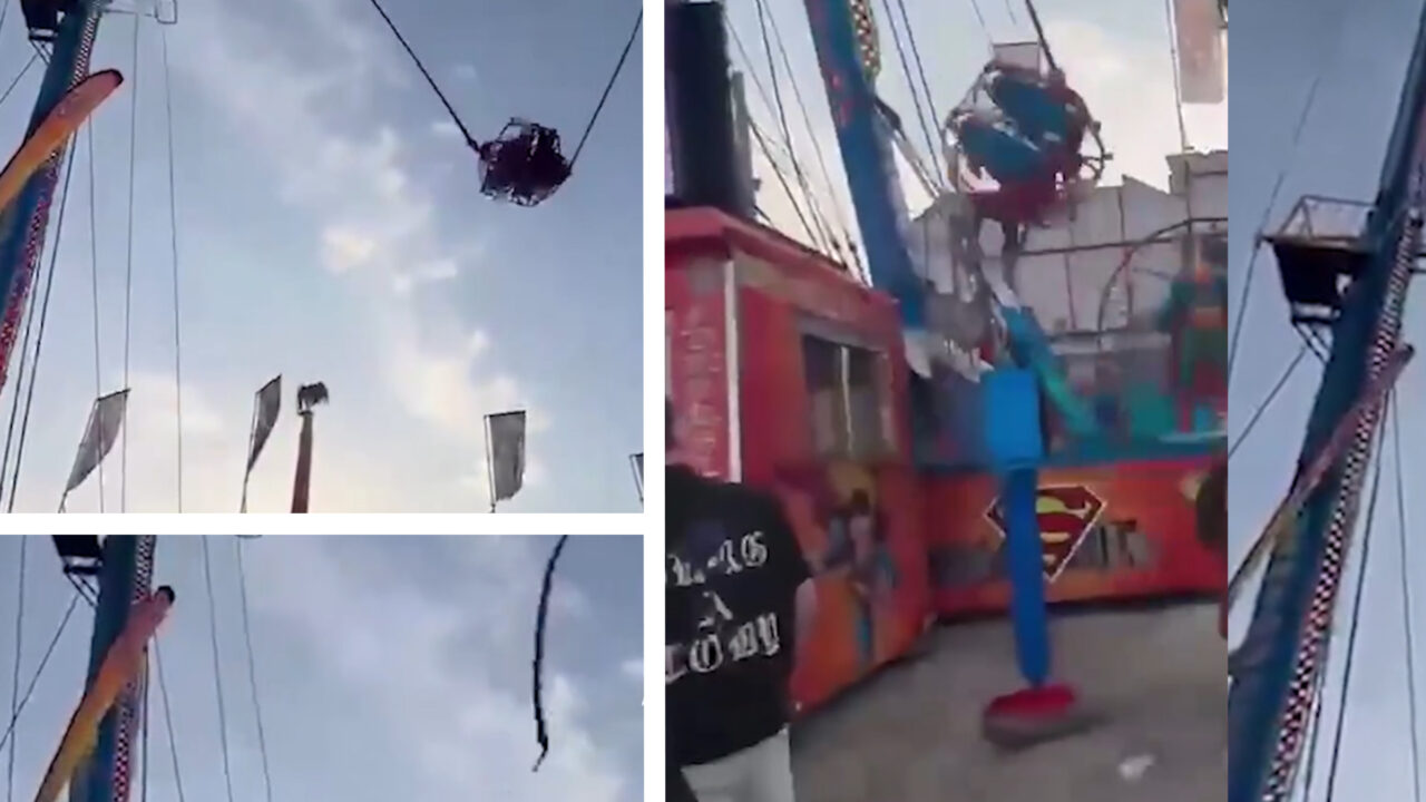 Accident terifiant într-un parc de distracții din Spania: 2 copii și 2 adulți au fost răniți după ce s-au dat cu trambulina