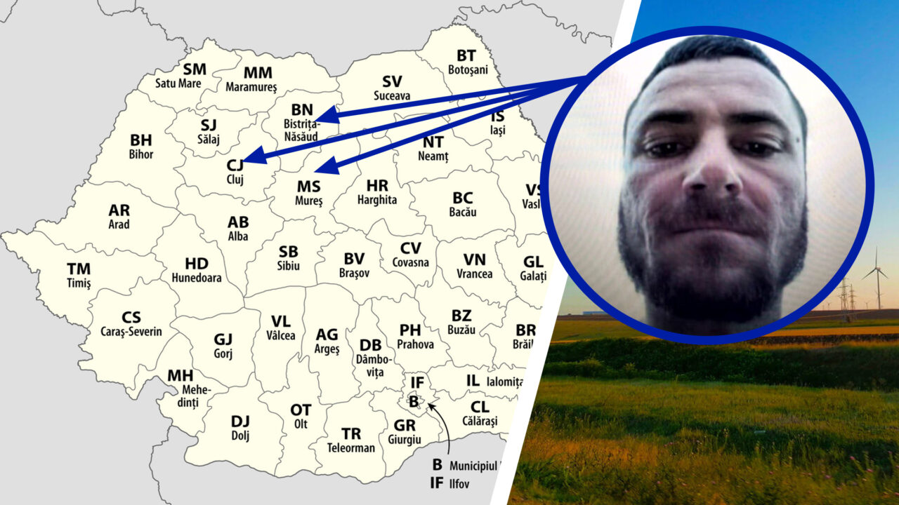 Emil Gânj a provocat o psihoză publică. Sute de oameni au anunțat că l-au văzut pe criminalul fugar. Unde a fost semnalat