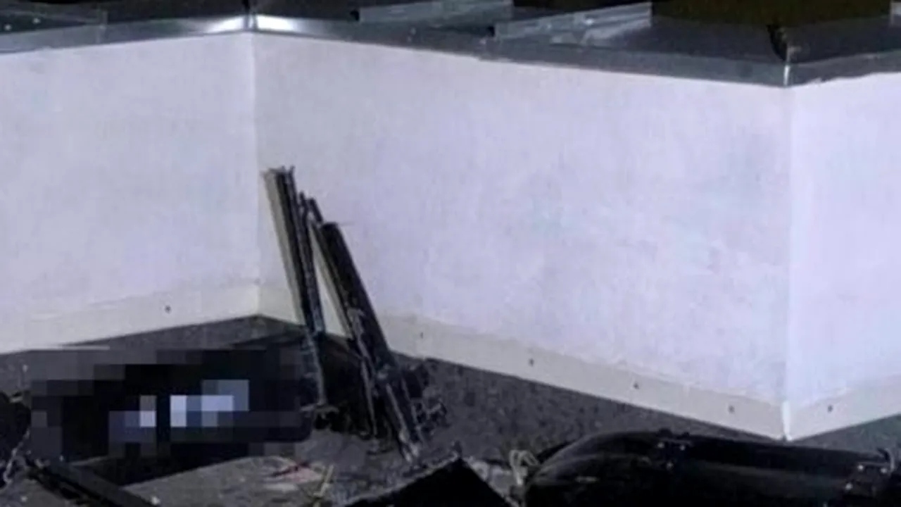 Dronă găsită în centrul Chișinăului. O scară de bloc a fost evacuată