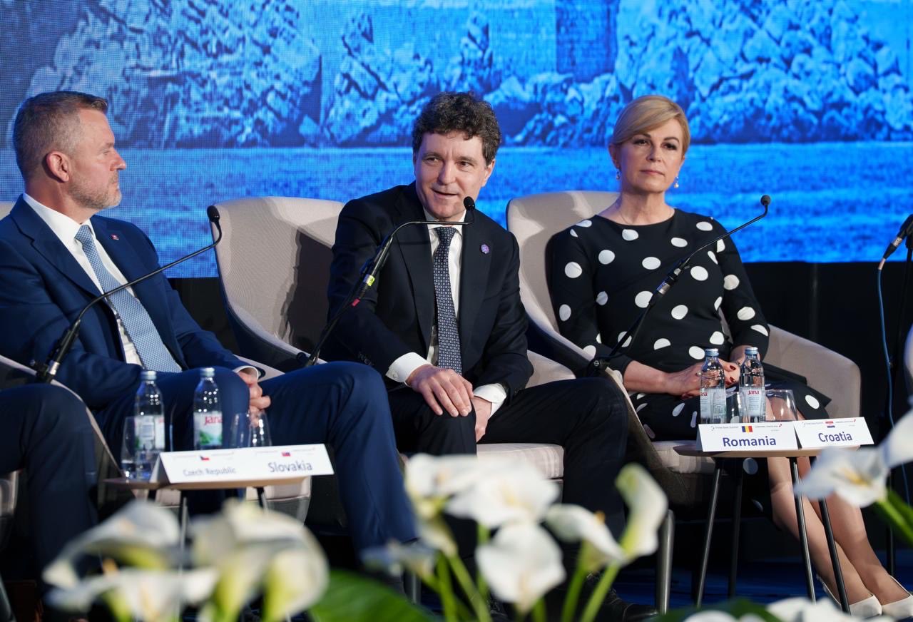 Nicușor Dan mizează pe alianțe economice regionale, după Inițiativa celor Trei Mări. „Împreună putem să fim mai eficienți”