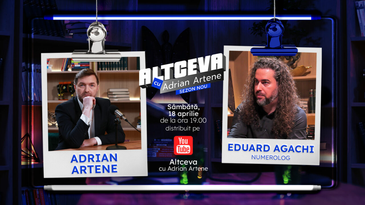 Suntem numere sau avem un destin scris? Numerologul Eduard Agachi dezvăluie manualul secret al cifrei destinului la „Altceva cu Adrian Artene”