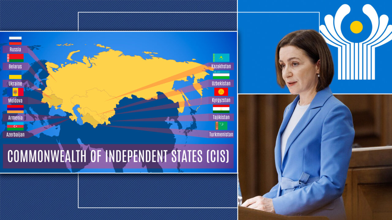 Republica Moldova se retrage din Comunitatea Statelor Independente după 32 de ani