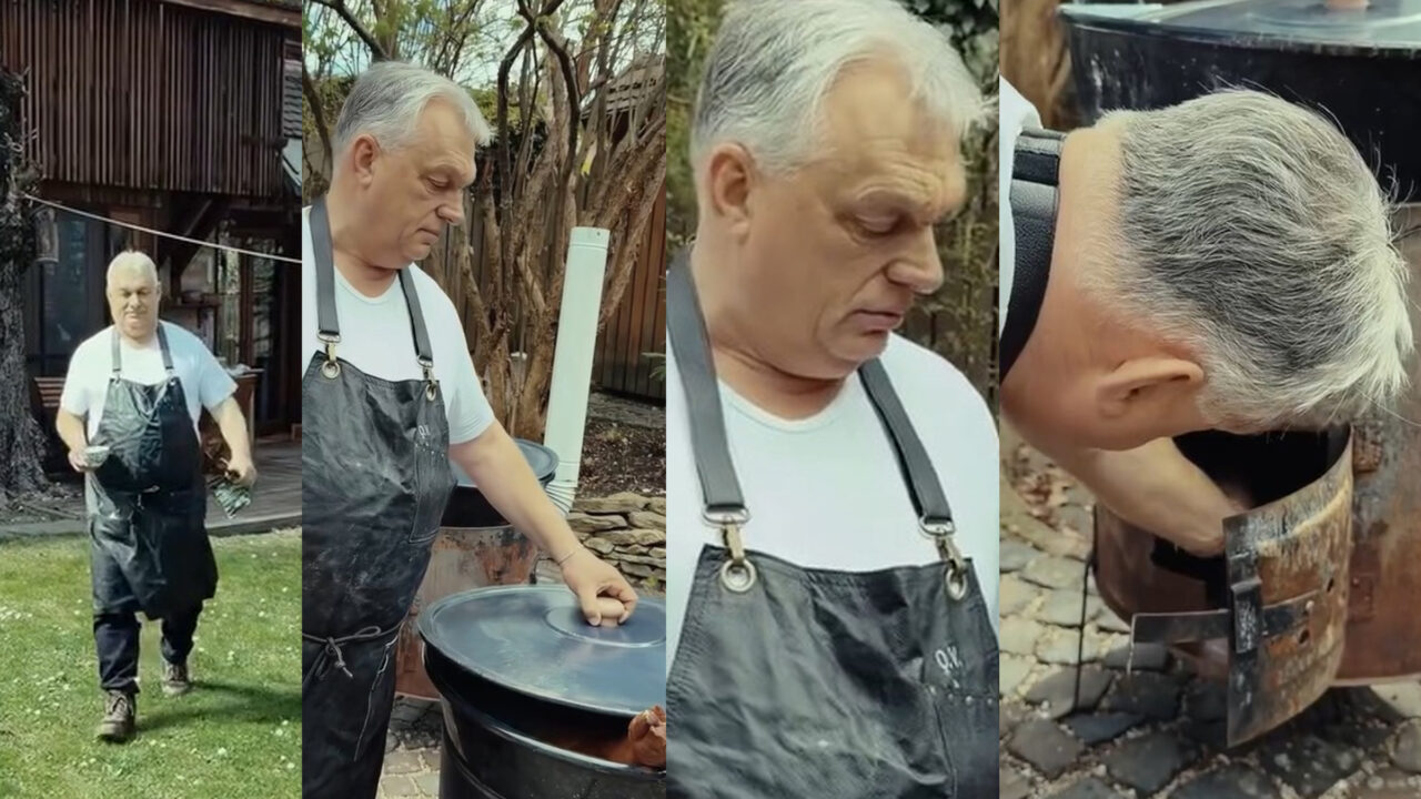 Viktor Orban s-a apucat de gătit în campania electorală. Ce fel de mâncare a pregătit
