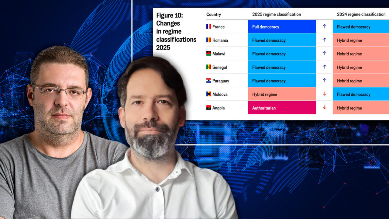 Scandalos: deși democrația românească se destramă pe zi ce trece, The Economist a crescut ratingul regimului de la București în indexul Democrației!