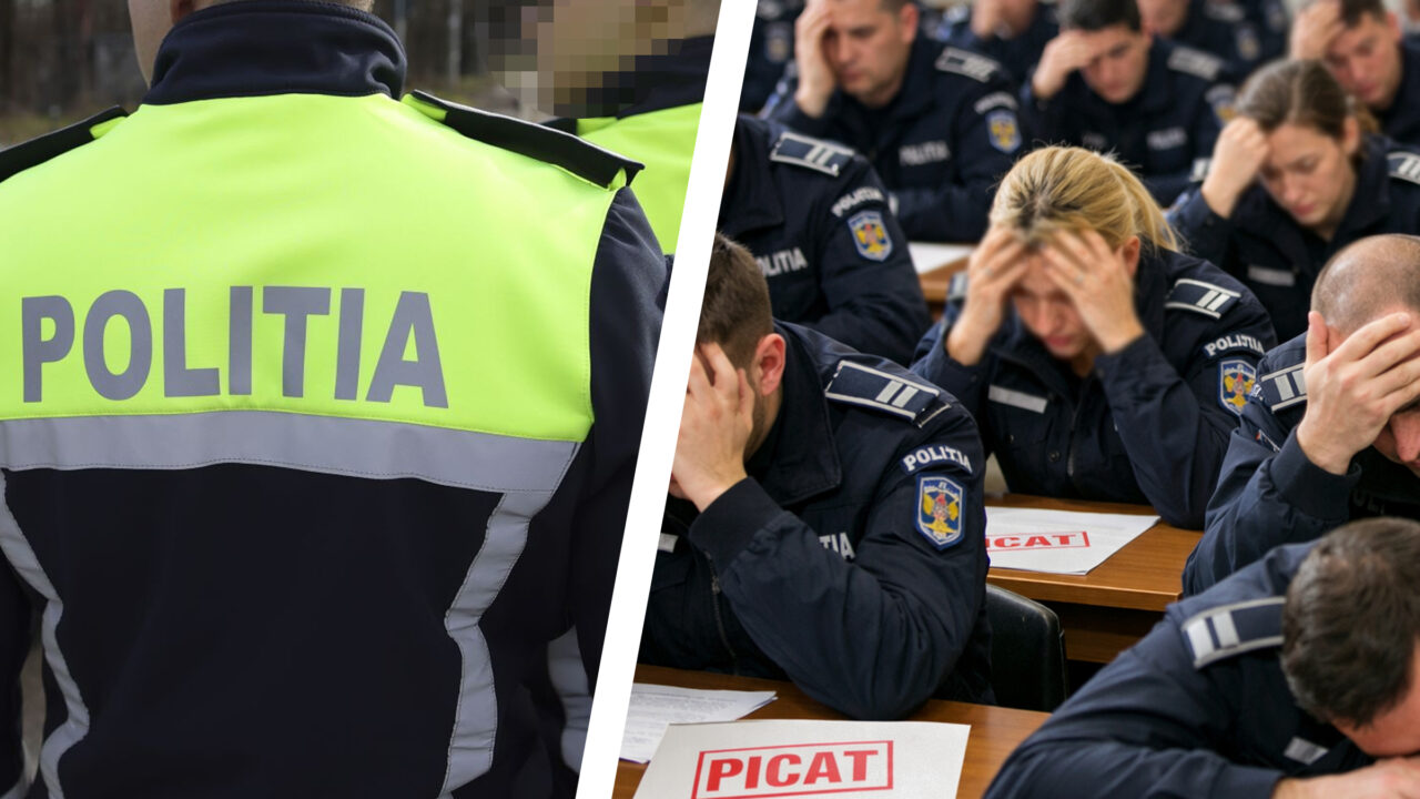 Peste 1.000 de polițiști care au dorit să ajungă șefi au picat la examen. Cei mai mulți nu au luat nota minimă