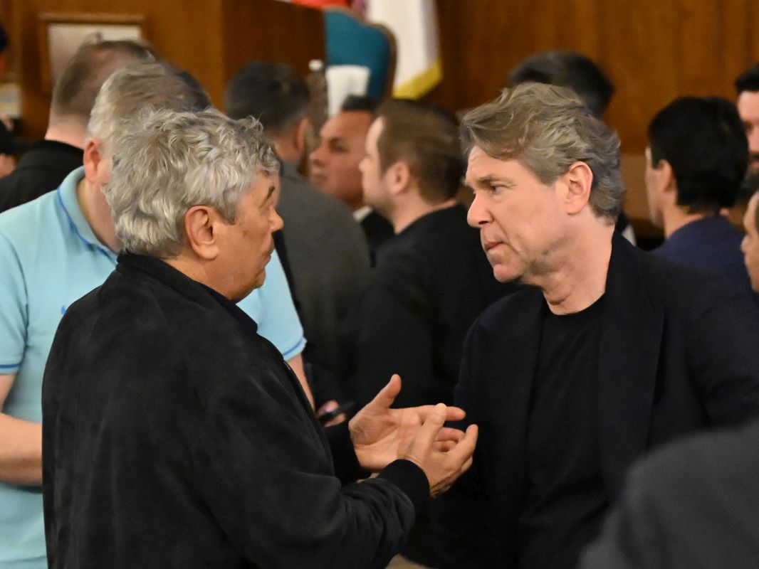 Mesajul TULBURĂTOR al lui Florin Răducioiu în ziua înmormântării lui Mircea Lucescu: „Bună dimineaţa, Nea Mircea!”