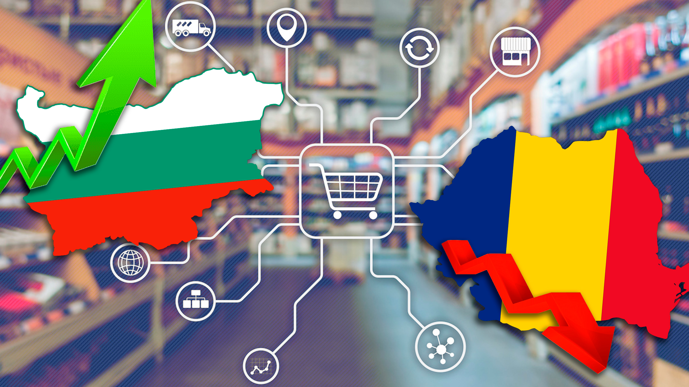 România, pe ultimul loc la vânzările în retail din UE