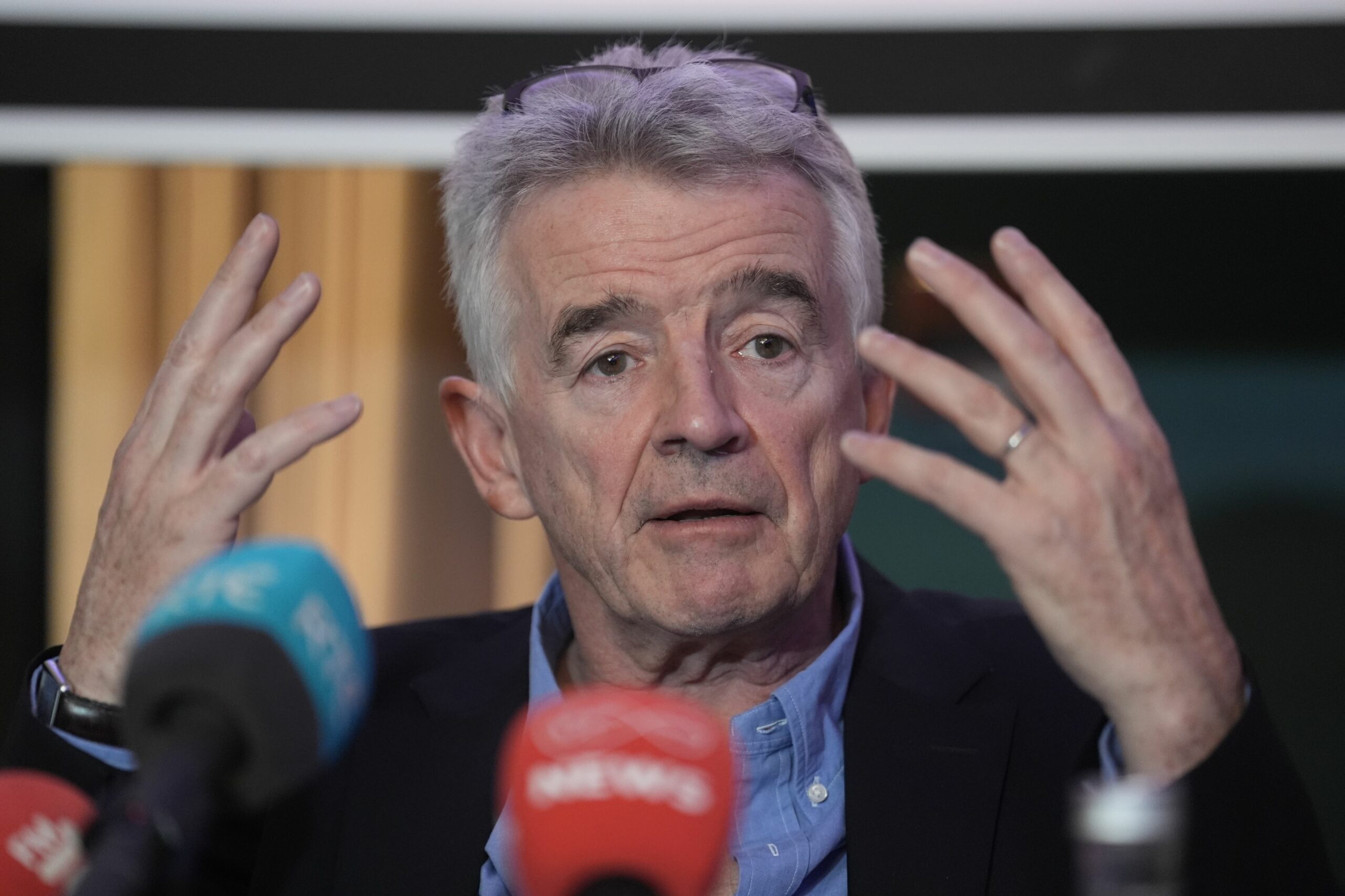 Directorul executiv Ryanair, Michael O'Leary 