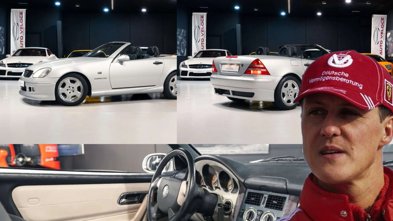 Mașina lui Michael Schumacher, scoasă la vânzare. Ce preț are Mercedes-Benz SLK 230 Kompressor, cu 135.000 kilometri la bord și fără accidente