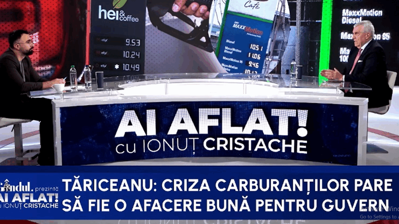 Tăriceanu se plânge de prețuri: ”Coșul meu costa 300 lei, acum plătesc 500 lei/Această criză e o afacere bună pentru Guvern”