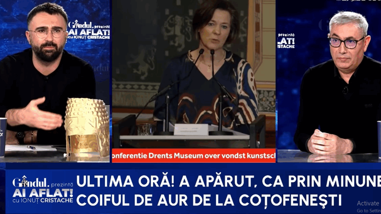 Doru Bușcu: Coiful acum aparține olandezilor/Ca să-l primească poporul român, ar trebui să dăm banii înapoi 