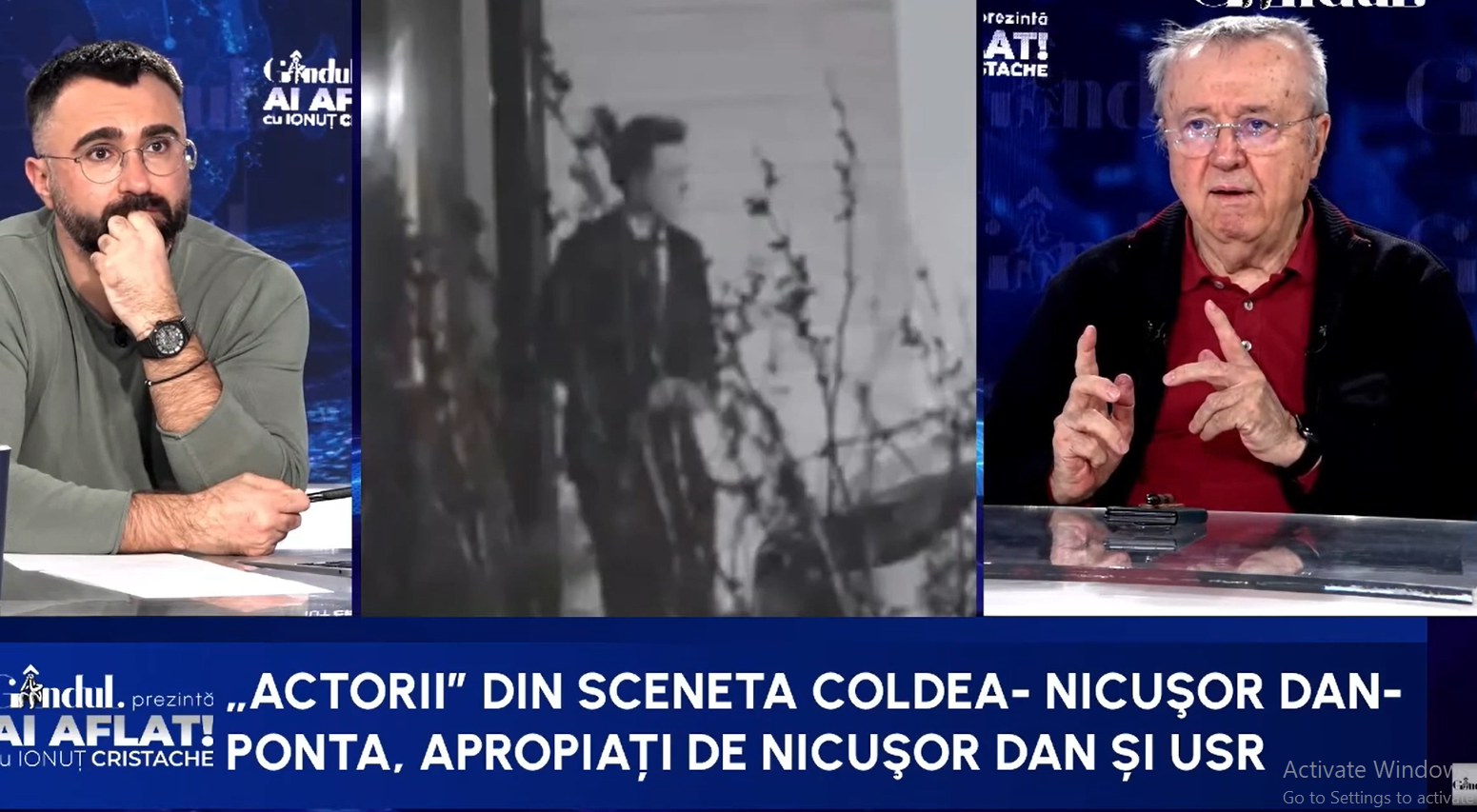 Cristoiu demontează sceneta cu Ponta și Nicușor Dan