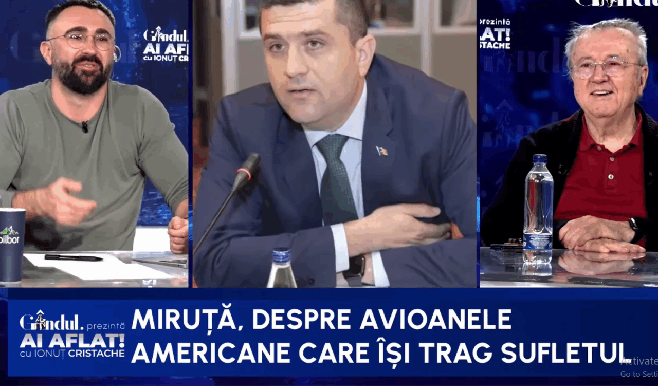 Cristoiu îl ridiculizează pe Miruță: ”Nici Eminescu, nici Macedonski, n-am mai întâlnit în literatură așa metaforă/Trebuie să-l facem poet național”