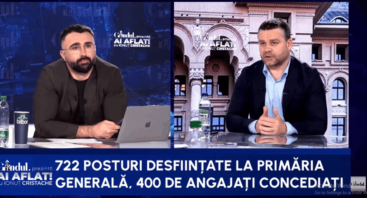 Ciucu pune capăt ”dezmățului” de personal de la PMB. ”Nu îi știau directorii lor pe angajați/Când a venit un primar nou, a mai adus și el”