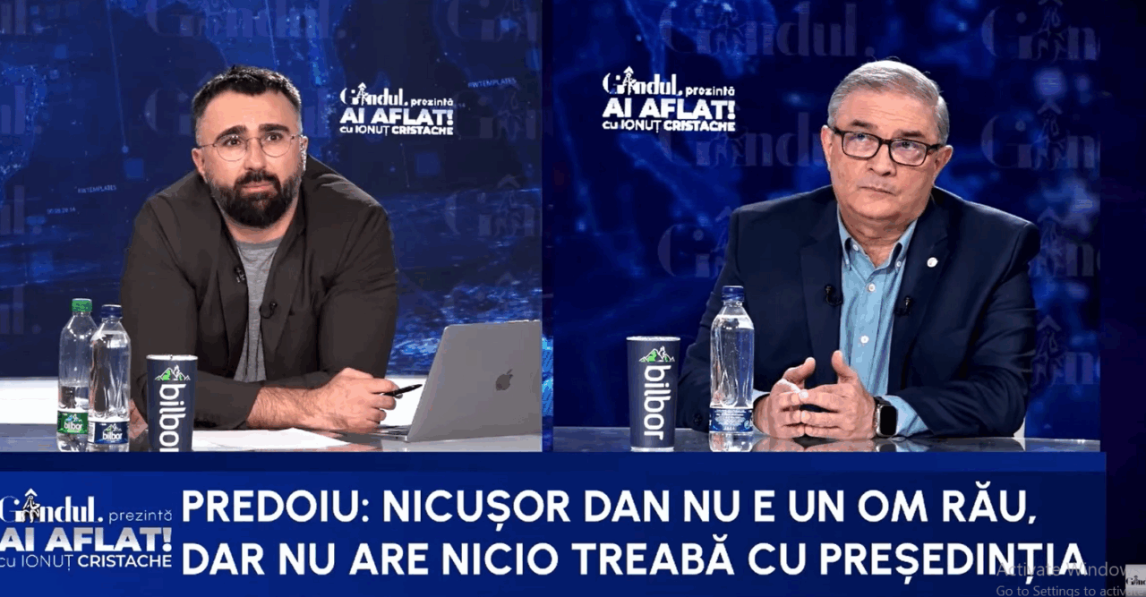 Fostul șef SIE Silviu Predoiu: Nu avem președinte/Aprobă măsuri fără să înțeleagă de ce/A fost găsit ca instrument util