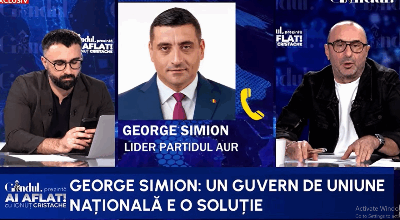 Simion, dezvăluiri despre relația cu Călin Georgescu: Suntem printre puținii care nu ne-am dezis de el. Ar putea intra într-un guvern AUR?