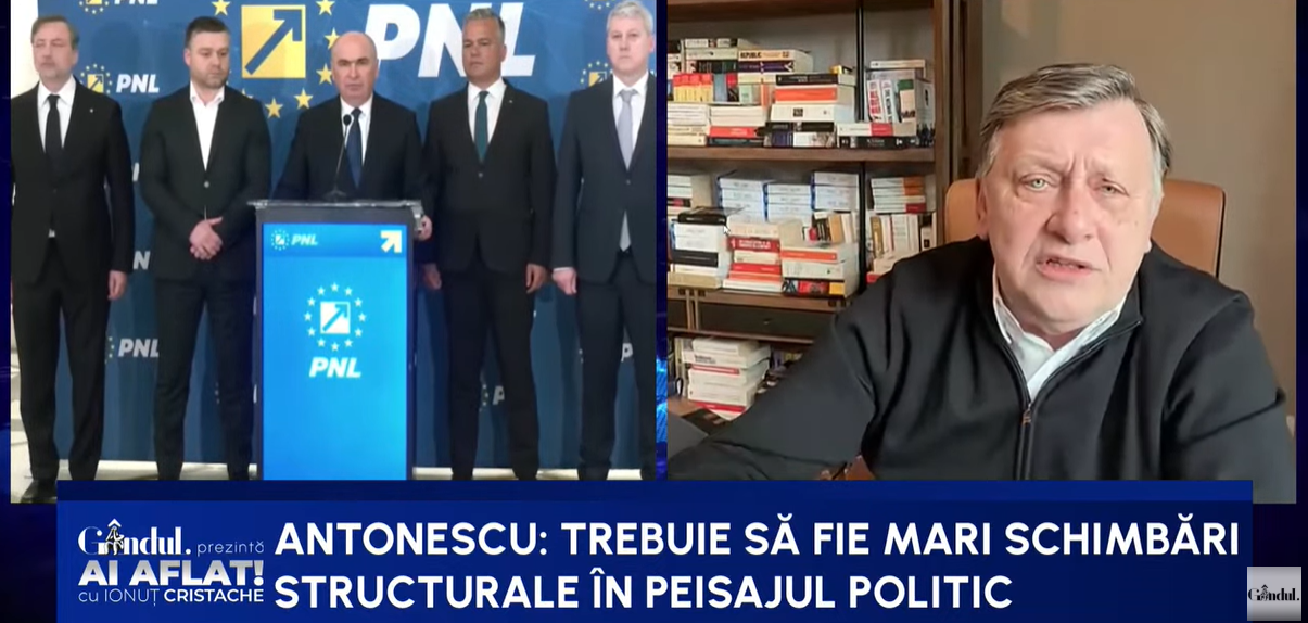 Crin Antonescu îl compară pe Bolojan cu Ceaușescu: Așa credea și Ceaușescu că ne face bine