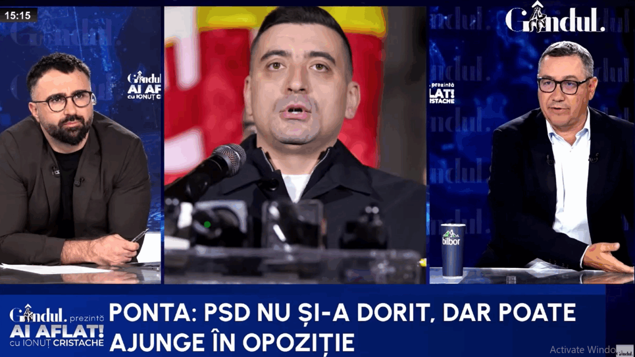 Victor Ponta: AUR ar putea lua președinția Senatului cu susținerea PSD