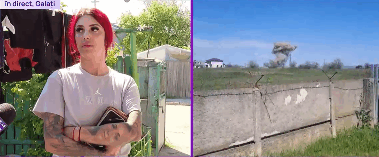 Proprietara casei pe care a căzut drona din Galați povestește cum s-a întâmplat incidentul: „Noroc că era copilul plecat”