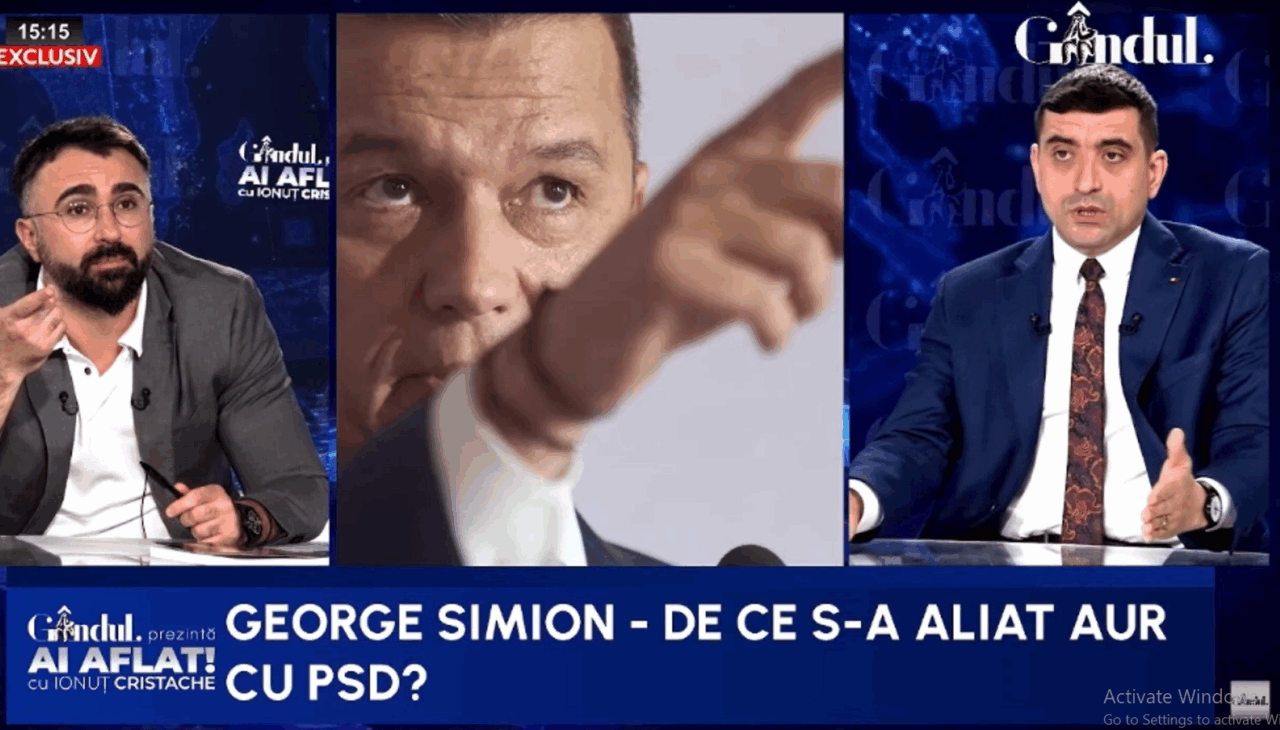 Simion critică partenerul AUR în demersul moțiunii de cenzură. „PSD a fost părtaș la acțiunile care au adus sărăcia”