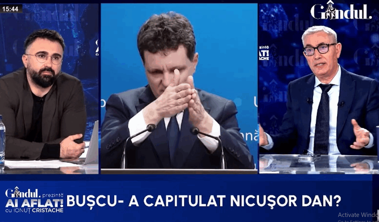 A capitulat Nicușor Dan? Doru Bușcu: Este incapabil să joace funcția de președinte/Nu e covârșit de interesul național