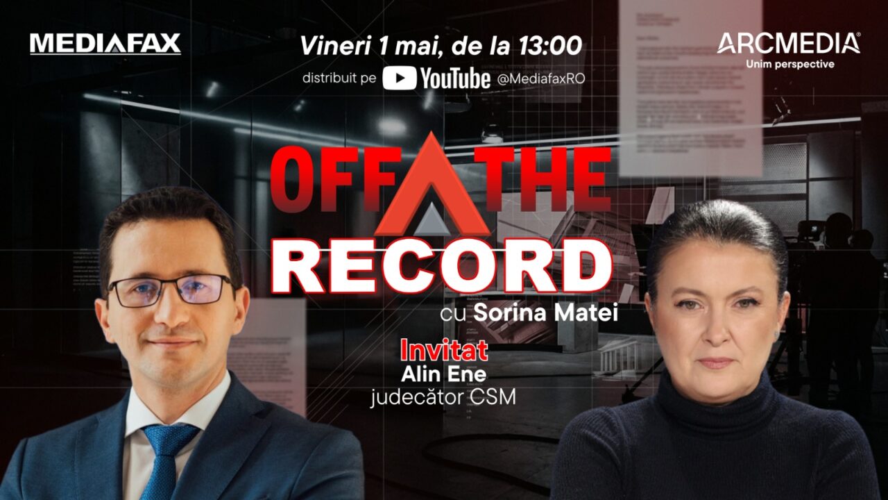 OFF The Record. Invitat: Alin Ene, judecător CSM