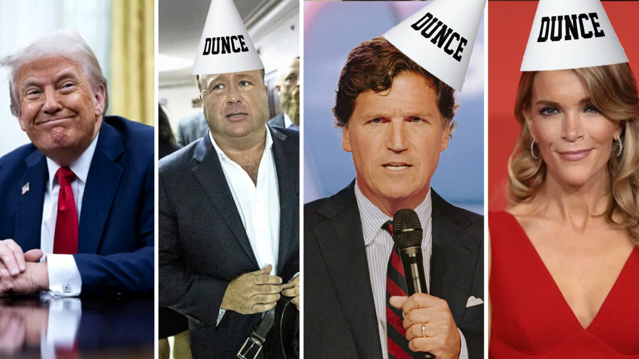 Trump se dezice de foștii săi susținători: „Alex Jones e complet prăjit. Tucker are IQ scăzut. Megyn Kelly, o proastă și bolnavă mintal”