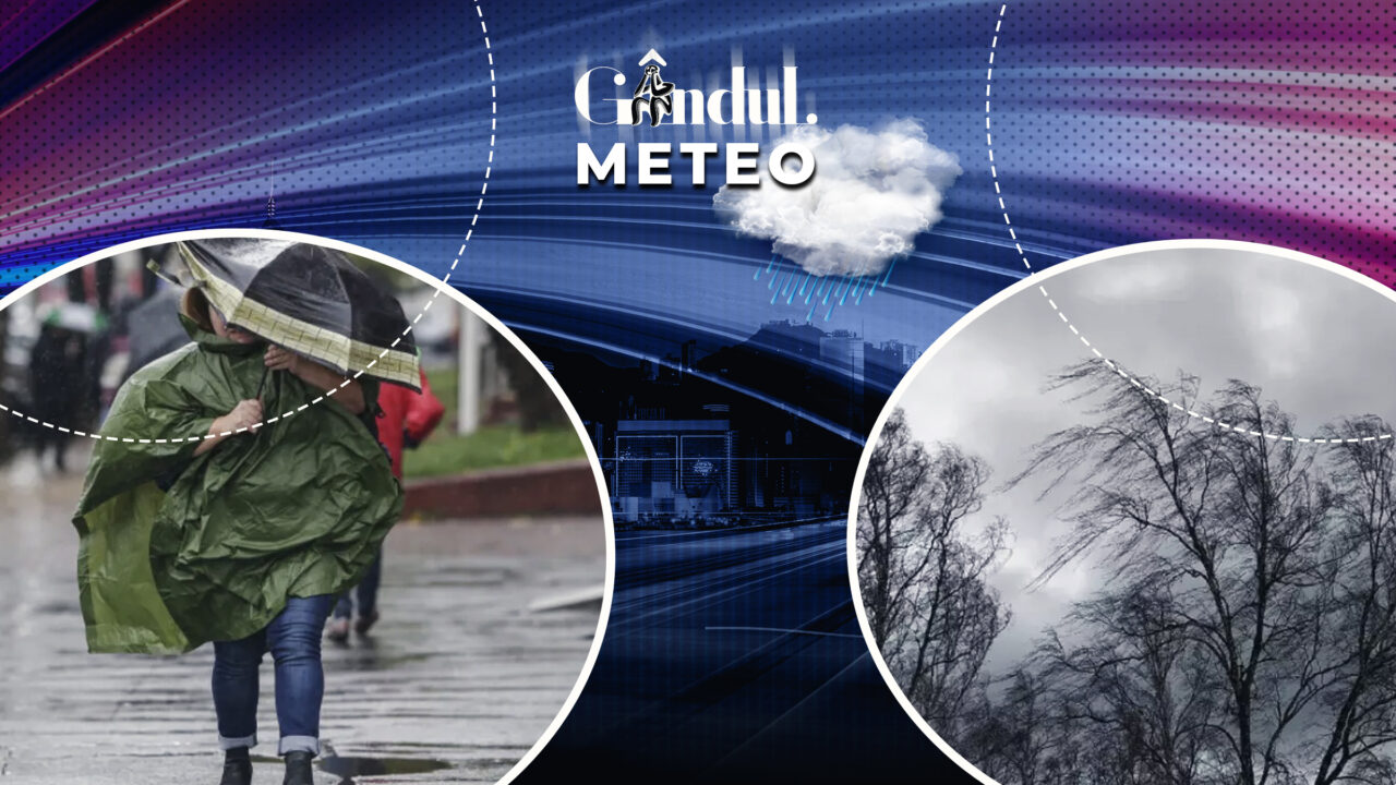 Cât de mult se răcește vremea față de zilele trecute și în ce regiuni se intensifică vântul. Detalii de ultimă oră de la meteorologii ANM